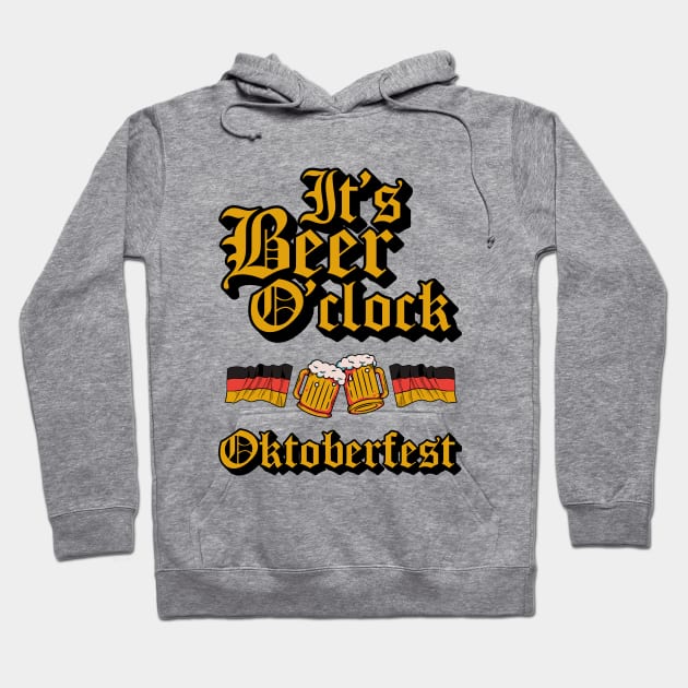 Octoberfest Hoodie by Myartstor 